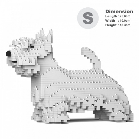 Jekca - Dogs (Scottish Terrier white 01S-M02) 880x