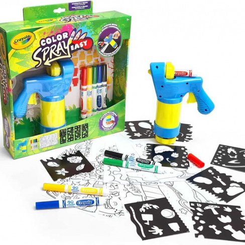 Crayola - Set Criativo Color Spray Easy