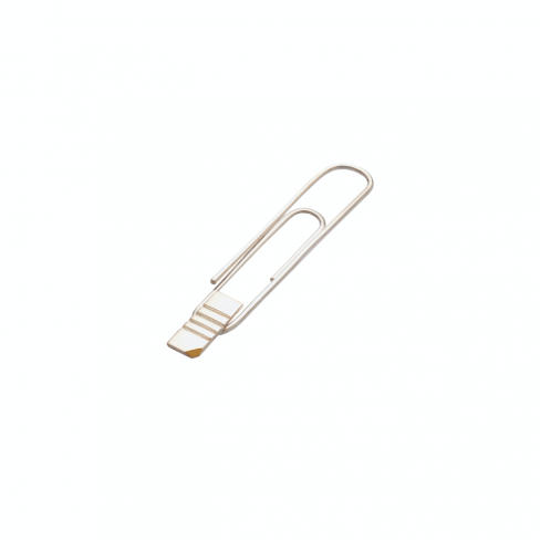 Porta-Notas Clip em Prata