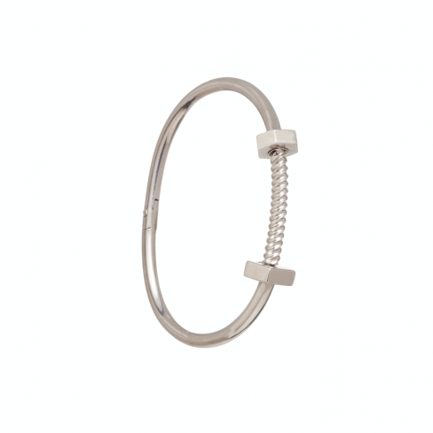 Pulseira HOMEM Torcida em Prata