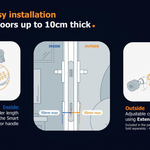 netatmo - Fechadura Smart Door Lock and Keys (grey)