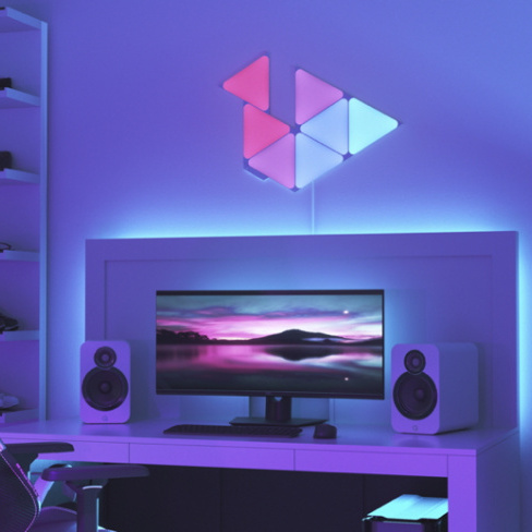 Nanoleaf - Shapes Triangles Kit  (starter+4 panels)