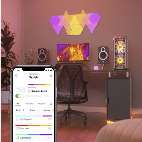 Nanoleaf - Shapes Triangles Kit  (starter+4 panels)