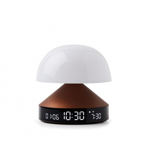 Lexon - Candeeiro/despertador Mina Sunrise (bronze)