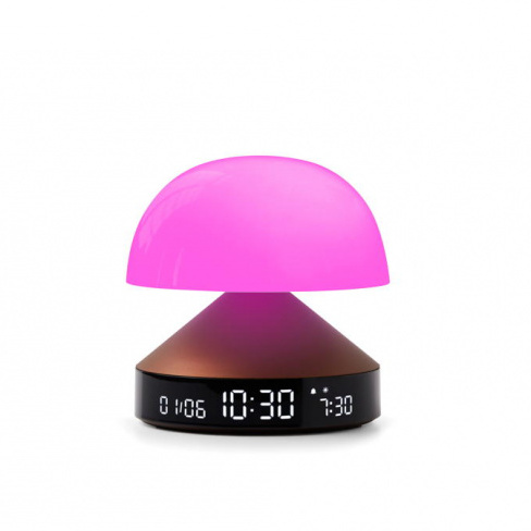 Lexon - Candeeiro/despertador Mina Sunrise (bronze)