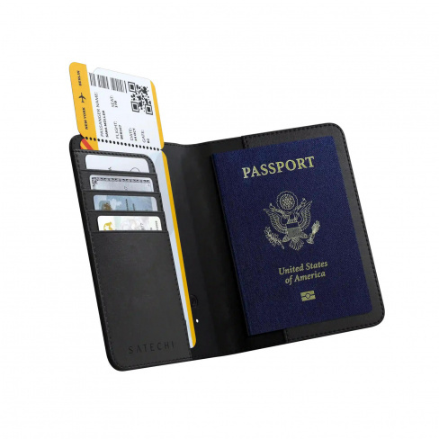 Satechi - Passport Cover with Find My