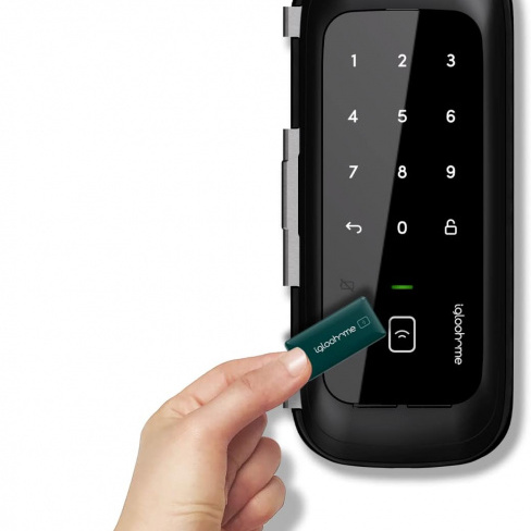 igloohome - Fechadura Glass Door Rim Lock