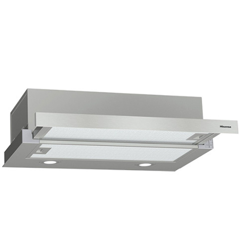 Exaustor Telescópico Hisense CH6TL4BX - 450m3/h, 60cm, Inox