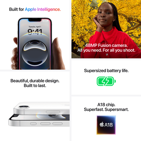 iPhone 16e 256GB Branco