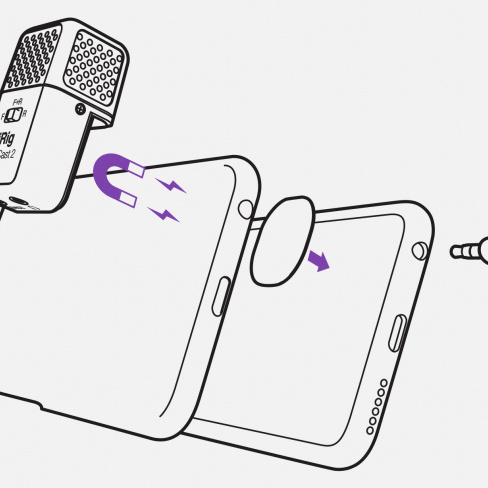 IK Multimedia - Microfone iRig Mic Cast HD