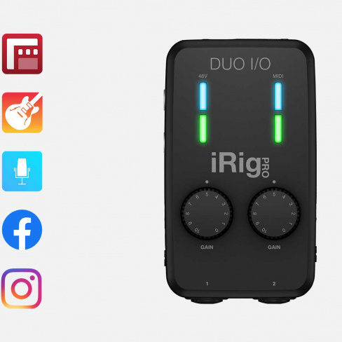 IK Multimedia - Interface iRig PRO Duo I/O