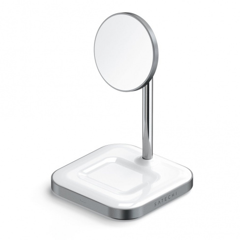Satechi - 2-in-1 Magnetic Wireless Charging Stand