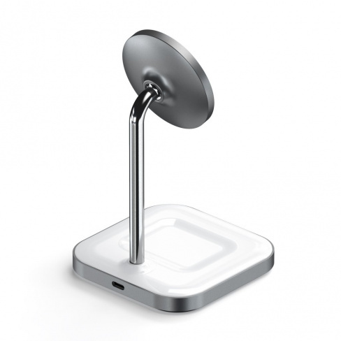 Satechi - 2-in-1 Magnetic Wireless Charging Stand