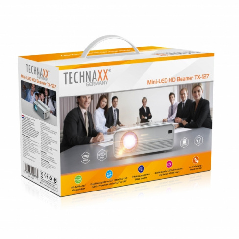 Technaxx - Projector Mini-LED HD Beamer TX-127