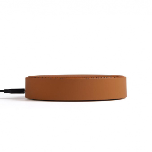 Lexon - Carregador Qi + Coluna Som Oslo Energy+ (camel)