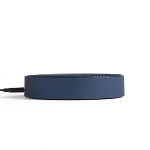 Lexon - Carregador Qi + Coluna Som Oslo Energy+ (dark blue)