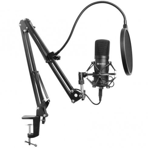 Sandberg - Streamer USB Microphone Kit