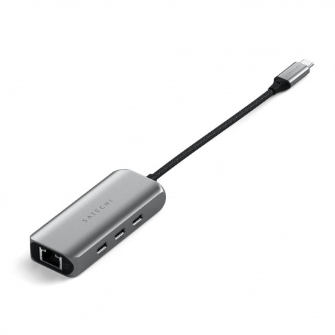 Satechi - 4-in-1 USB-C Hub with Ethernet