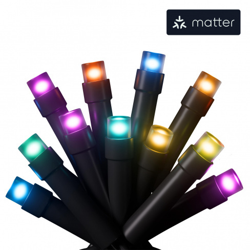 Nanoleaf - 1D Holiday String Lights Outdoor 24m