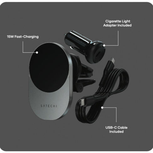 Satechi - Qi2 Wireless Car Charger