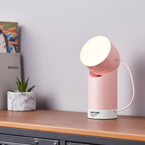 Lexon - Candeeiro Orbe (Pantone rose quartz)