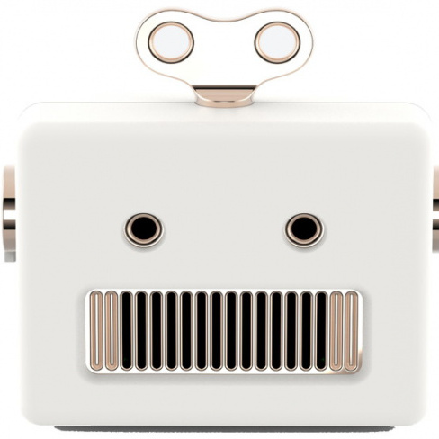 qushini - Bluetooth Robot Speaker (white)