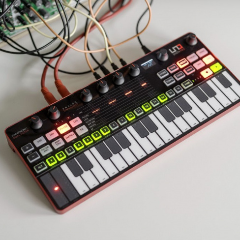IK Multimedia - Sintetizador UNO Synth Pro Desktop