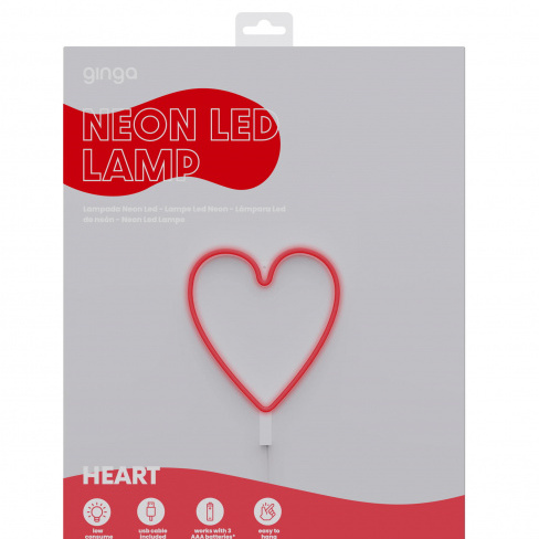 Ginga - Neon LED Lamp Heart