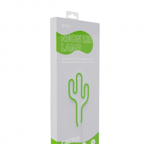 Ginga - Neon LED Lamp Cactus
