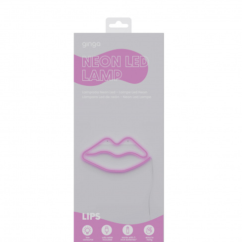 Ginga - Neon LED Lamp Lips
