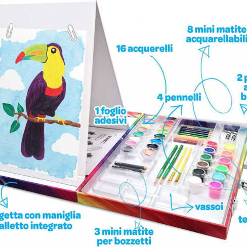 Crayola - Mala Paint & Create Arco-Íris com Cavalete