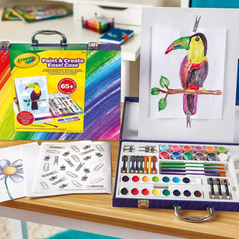 Crayola - Mala Paint & Create Arco-Íris com Cavalete