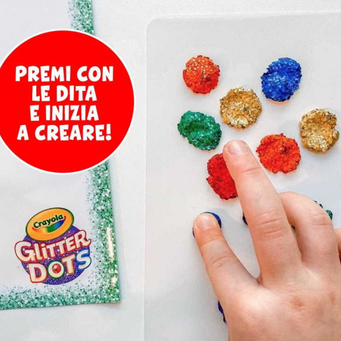 Crayola - Laboratório Glitter Dots Super Set & Luxe