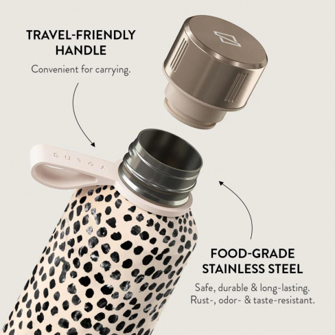 Burga - Water Bottle 500ml (almond latte)