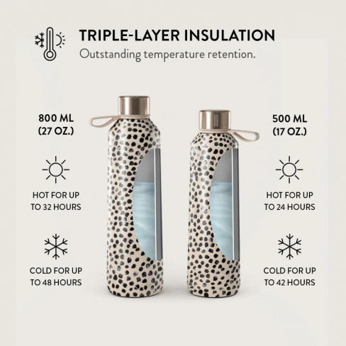 Burga - Water Bottle 500ml (almond latte)