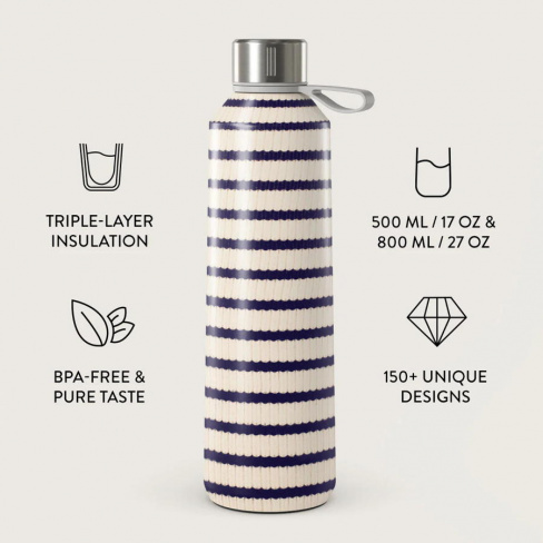Burga - Water Bottle 500ml (old money)
