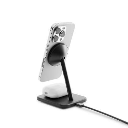 twelve south - HiRise 2 Deluxe 2in1 Qi2 charger (black)