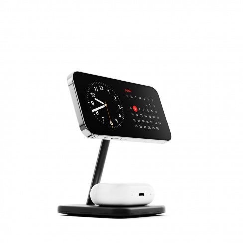 twelve south - HiRise 2 Deluxe 2in1 Qi2 charger (black)
