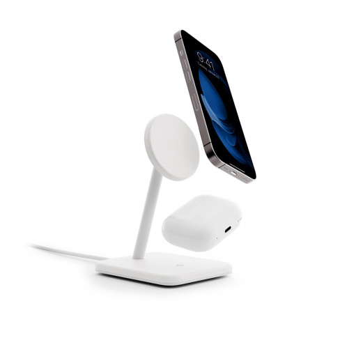 twelve south - HiRise 2 Deluxe 2in1 Qi2 charger (white)
