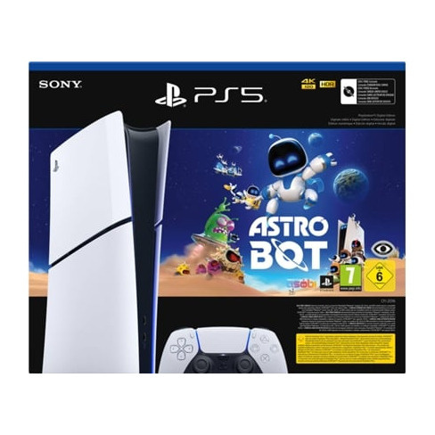 Consola PS5 Digital + Jogo Astro Bot
