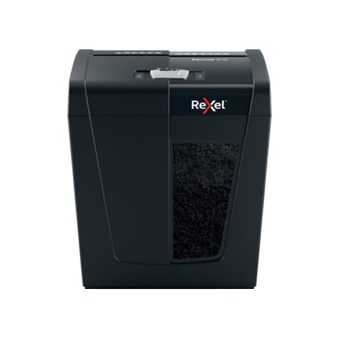 Destruidora REXEL Secure X10 (10 folhas - Capacidade: 18 L)