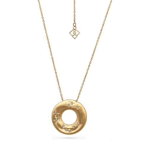 Colar MATER Coleção PYXIS Ouro Amarelo e Diamantes