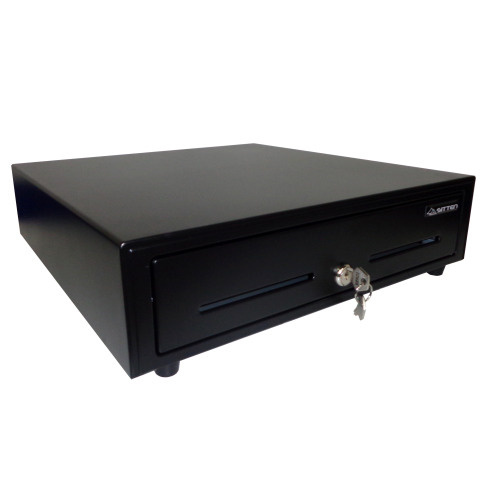 Mini Gaveta SITTEN DRW-H1 Horizontal Metálica RJ11 Preto