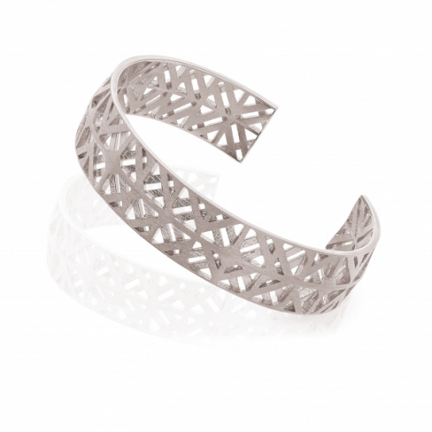 Pulseira MATER Coleção AZULEJO Prata