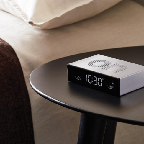 Lexon - Despertador FLIP Premium (alu polished)