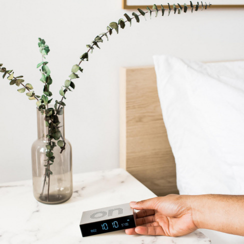 Lexon - Despertador FLIP Premium (alu polished)