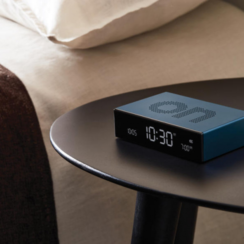 Lexon - Despertador FLIP Premium (dark blue)