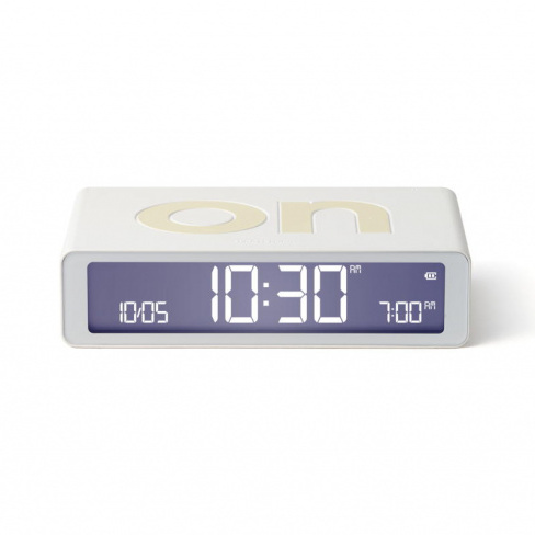 Lexon - Despertador FLIP Classic (white)