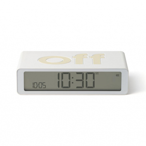 Lexon - Despertador FLIP Classic (white)