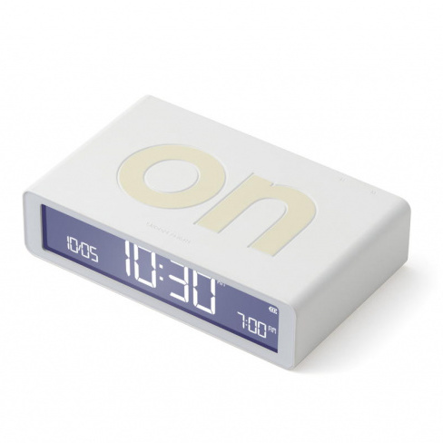 Lexon - Despertador FLIP Classic (white)